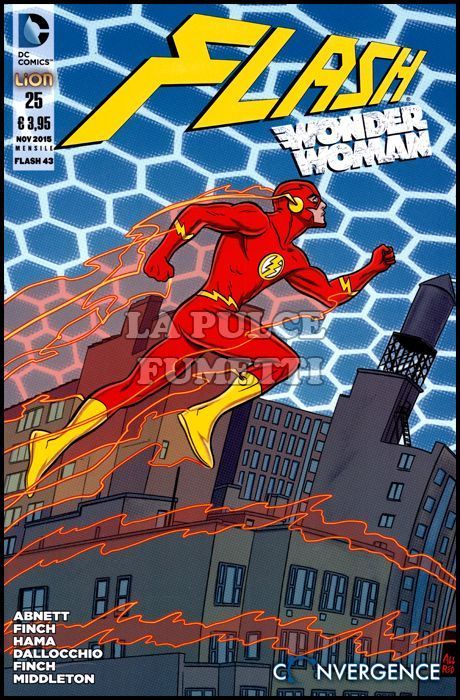 FLASH #    43 - FLASH/WONDER WOMAN  25 - CONVERGENCE